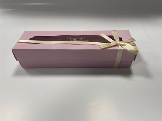 Magnétique 6 boîte de macarons rose Luxe emballage de macarons