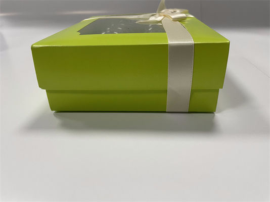Boîte carrée de macarons pour 6 emballages magnétiques de macarons de luxe