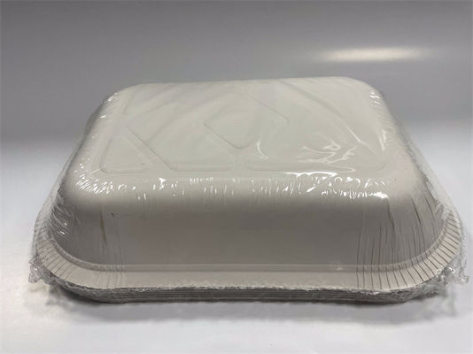 220F plateau à aliments en aluminium résistant aux graisses plateaux en aluminium pour aliments