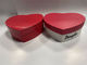 ISO9001 Boîtes cadeaux en carton écologique en forme de cœur avec impression par couleur