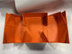 Boîte en papier pliable orange CMYK Boîte en carton rectangulaire avec couvercle