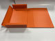 Boîte en papier pliable robuste avec fermeture magnétique en carton rectangulaire